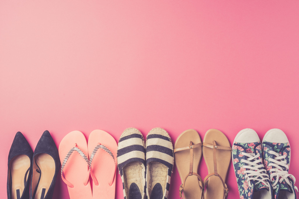 A line of women's footwear for various occasions